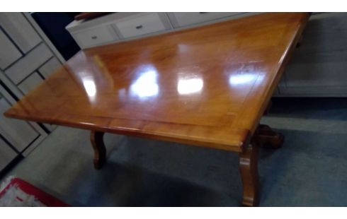 SALLE A MANGER MERISIER, , TABLE, , 6 CHAISES, , BUFFET BAS