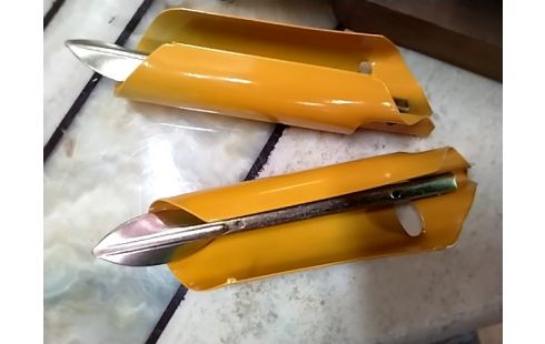 SUPPORT Canne à pêche lot de 2