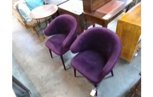 FAUTEUILS VIOLET LA PAIRE KARE DESIGN