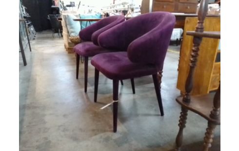 FAUTEUILS VIOLET LA PAIRE KARE DESIGN