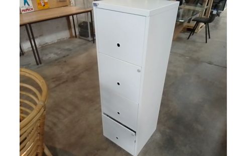 MEUBLE CLASSEURS 4 TIROIRS METAL