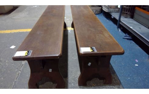 BANQUETTE CHENE RUSTIQUE 180-34 CM