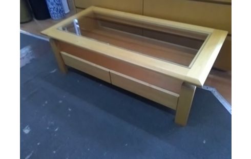 TABLE BASSE 2 TIROIRS