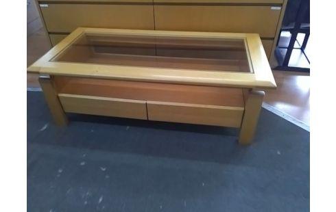 TABLE BASSE 2 TIROIRS