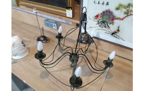 SUSPENSION 5 BRANCHES METAL