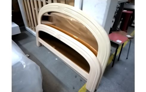 LIT 140X190 CÉRUSÉ +B+VIS