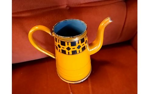 CAFETIERE Metal vintage pm orange sans couvercle