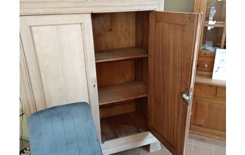 BONHEUR DU JOUR DECAPÉ 2 TIROIRS 2 PORTES