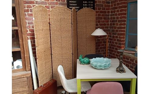 PARAVENT CORDE ET METAL