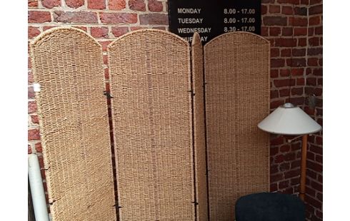 PARAVENT CORDE ET METAL