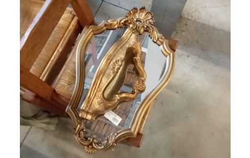 CONSOLE MURALE+MIROIR STYLE LOUIS XV