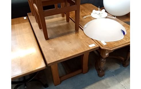 TABLE BASSE CHENE MIEL RECTANGULAIRE