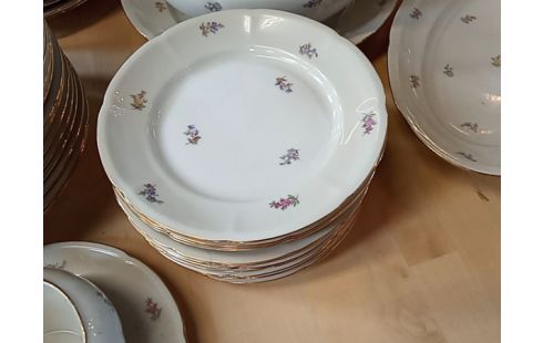 SERVICE DE TABLE ET CAFÉ PETITES FLEURS