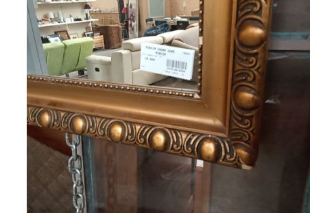 MIROIR CADRE DORE