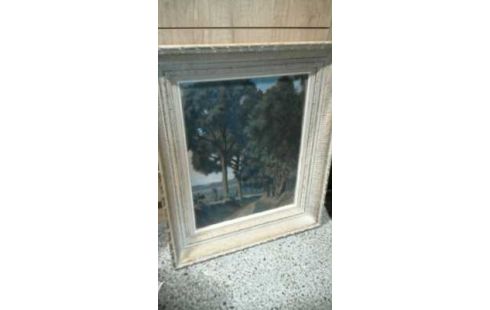 ÖL AUF STOFF HANDSIGNIERT