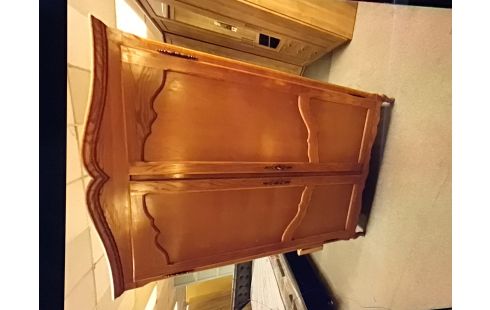 GARDE ROBES 2 PORTES CHENE MOYEN