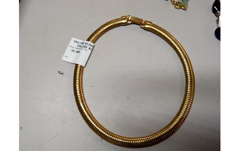COLLIER BIJOUX doré