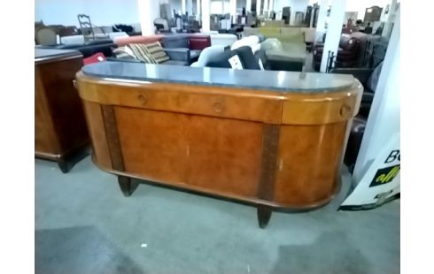 BAHUT BAS STYLE ART DÉCO MARBRE+ CLEF