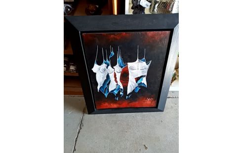 TABLEAU BUSTE FEMININ