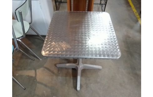 TABLE DE BAR CHROME