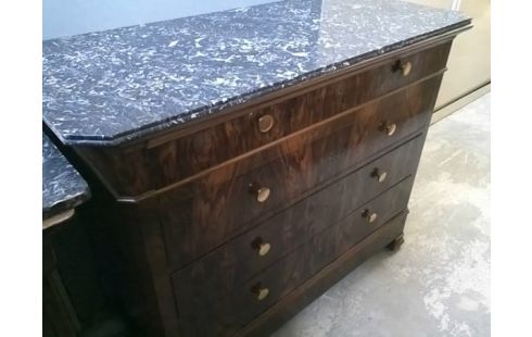 COMMODE MARBRE STYLE L.PHILIPPE