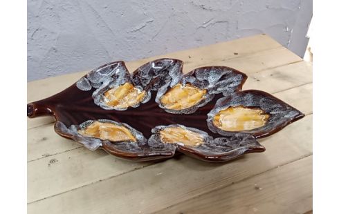 PLAT VALLAURIS FEUILLE