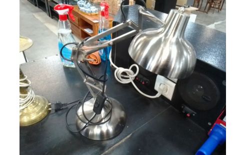 LAMPE CHROME REGLABLE