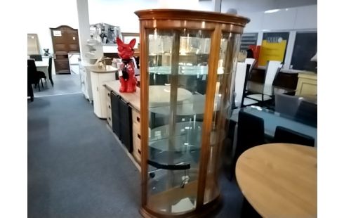 VITRINE ÉCLAIRÉE DEMI LUNE