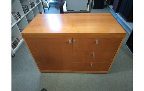 MEUBLE BAS 3 TIROIRS 2 PORTES