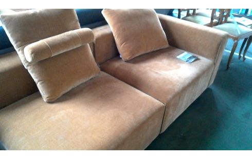 BUTACA. MOSTAZA COLOR 2 CUERPOS