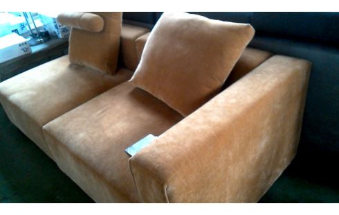 BUTACA. MOSTAZA COLOR 2 CUERPOS