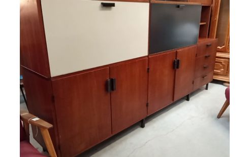 DRESSOIR VITRINE PASTOE 70'S EXCEPTIONNEL