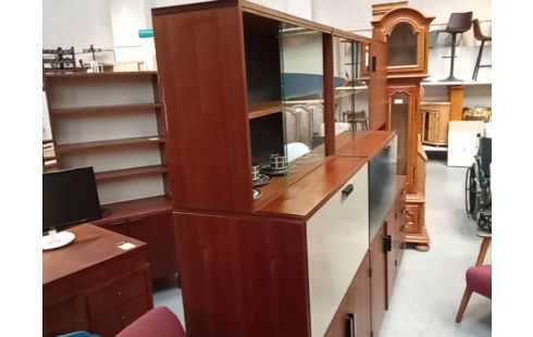 DRESSOIR VITRINE PASTOE 70'S EXCEPTIONNEL