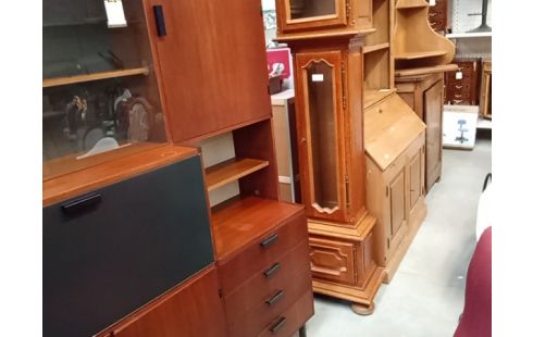 DRESSOIR VITRINE PASTOE 70'S EXCEPTIONNEL