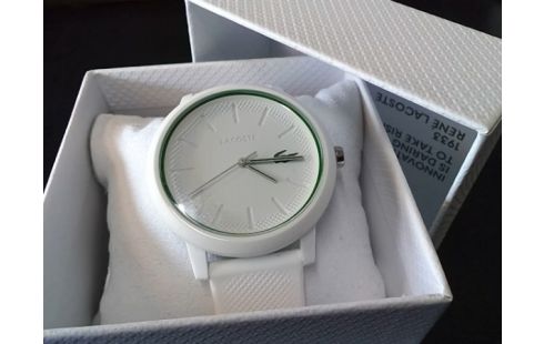 MONTRE LACOSTE BLANCHE