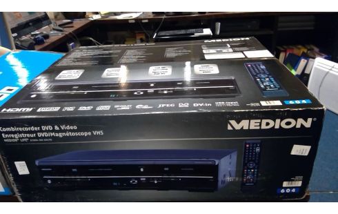 ENREGISTREUR DVD-VHS MEDION E70004