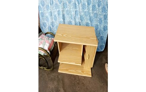 MEUBLE TV HIFI STYLE BOIS