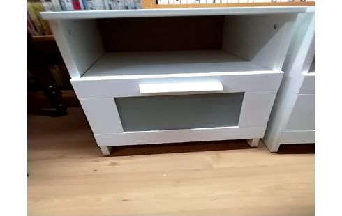 CHEVET 1 TIROIR Blanc