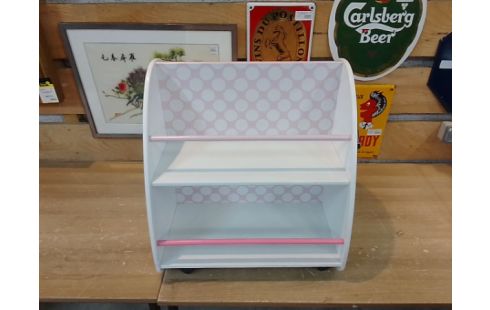 BIBLIOTHEQUE ENFANT SUR ROULETTES