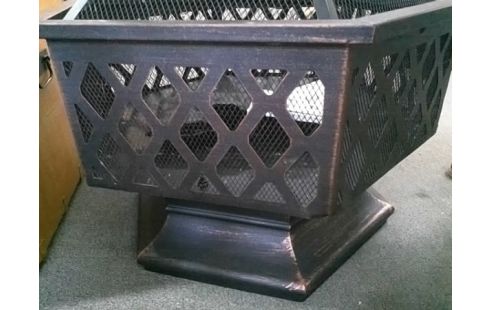 BRASERO JARDIN ACIER ROND