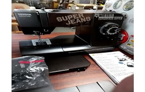 MACHINE A COUDRE TOYOTA PRIX ACHAT 450€