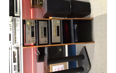 CHAINE HIFI DENON ENCEINTE B&W + PIED