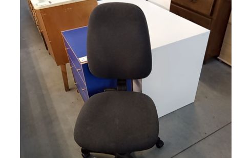 CHAISE DE BUREAU TISSU GRIS