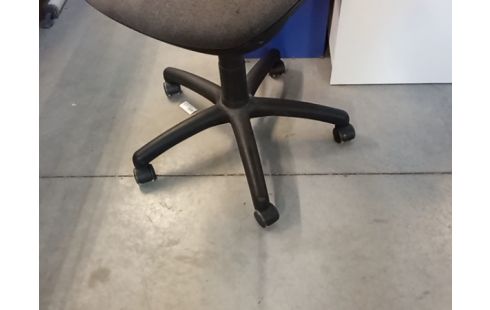 CHAISE DE BUREAU TISSU GRIS