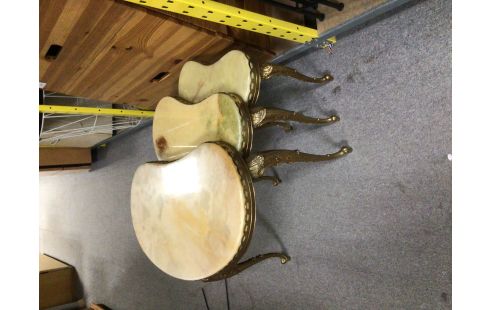 TABLE GIGOGNE LOT DE 3