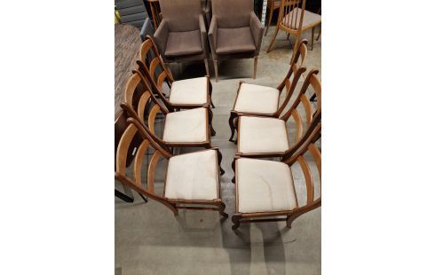 CHAISE LE LE LOT DE 6