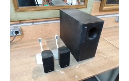 ENCEINTE BOSE + CAISSON DE BASSE