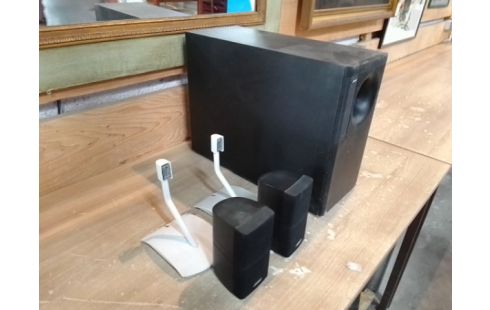 ENCEINTE BOSE + CAISSON DE BASSE