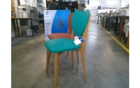 CHAISE VINTAGE DOSSIER COEUR L'UNITE