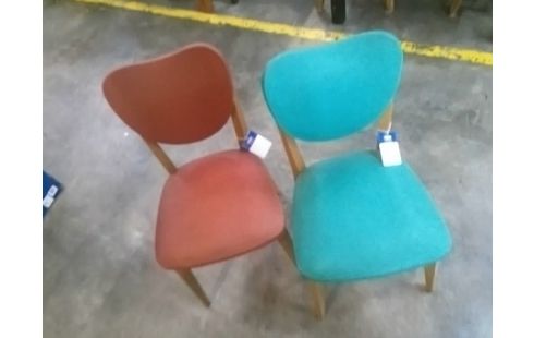 CHAISE VINTAGE DOSSIER COEUR L'UNITE